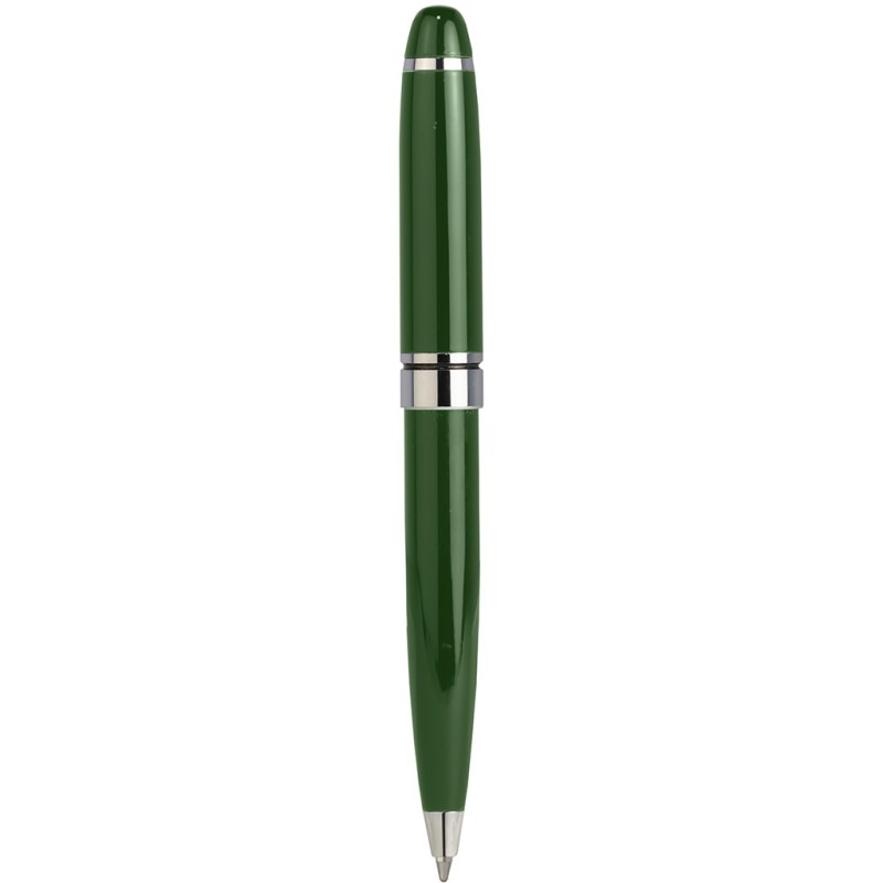 Mini penna a sfera in metallo verde personalizzata B11041V