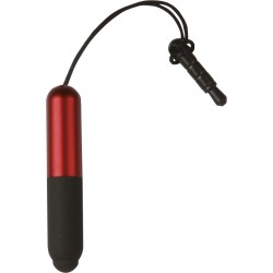 Mini penna con touch screen in plastica rossa personalizzata B11203R
