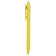 Penna a sfera biodegradabile e compostabile in pla gialla personalizzata B11263G