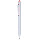 Penna a sfera cancellabile in plastica abs riciclata rossa personalizzata B11283R