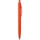 Penna a sfera colori  fluorescenti in plastica arancione personalizzata B11035A