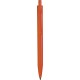 Penna a sfera colori  fluorescenti in plastica arancione personalizzata B11035A