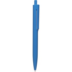 Penna a sfera colori  fluorescenti in plastica blu royal personalizzata B11167BL