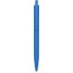 Penna a sfera colori  fluorescenti in plastica blu royal personalizzata B11167BL