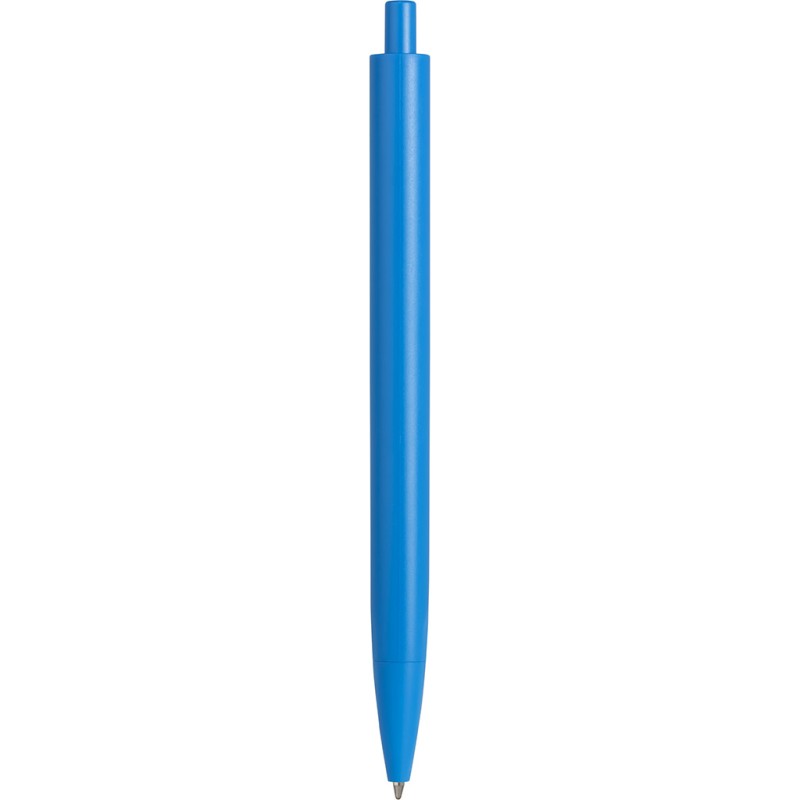 Penna a sfera colori  fluorescenti in plastica blu royal personalizzata B11167BL