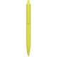 Penna a sfera colori  fluorescenti in plastica gialla personalizzata B11167G