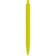 Penna a sfera colori  fluorescenti in plastica gialla personalizzata B11167G