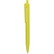 Penna a sfera colori  fluorescenti in plastica gialla personalizzata B11167G