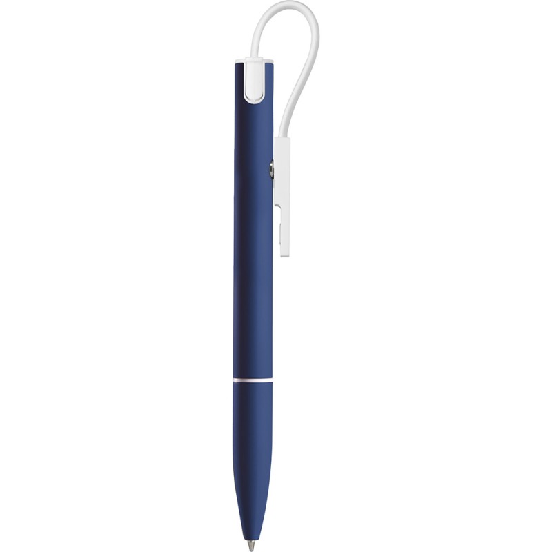 Penna a sfera con cavetto blu royal personalizzata B11173BL