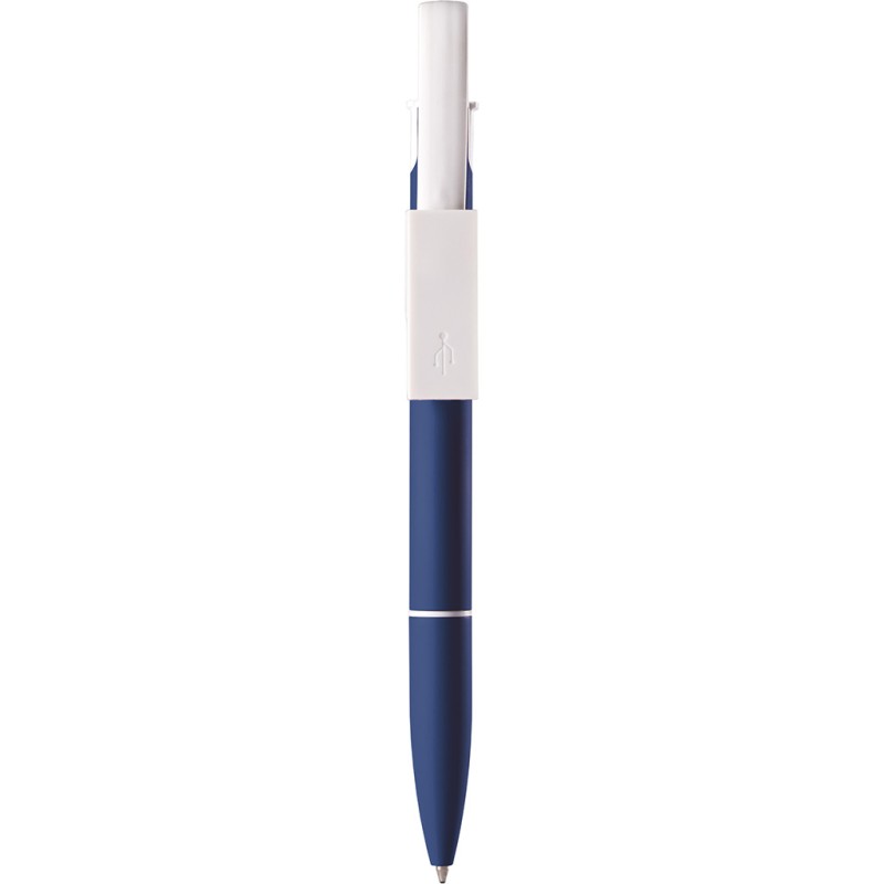 Penna a sfera con cavetto blu royal personalizzata B11173BL