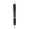 Penna a sfera con fusto antibatterico nera personalizzata B11245N