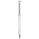 Penna a sfera con touch screen in alluminio bianca personalizzata B11163B