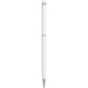 Penna a sfera con touch screen in alluminio bianca personalizzata B11163B