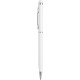 Penna a sfera con touch screen in alluminio bianca personalizzata B11163B