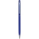 Penna a sfera con touch screen in alluminio blu royal personalizzata B11163BL