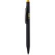 Penna a sfera con touch screen in alluminio gialla personalizzata B11176G