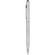 Penna a sfera con touch screen in alluminio grigia personalizzata B11163GR