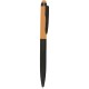 Penna a sfera con touch screen in metallo arancione personalizzata B11169A