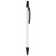 Penna a sfera con touch screen in metallo bianca personalizzata B11227B