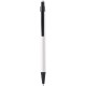 Penna a sfera con touch screen in metallo bianca personalizzata B11227B