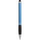 Penna a sfera con touch screen in metallo e plastica blu sky personalizzata B11165SK
