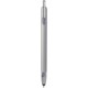 Penna a sfera con touch screen in metallo e plastica grigia personalizzata B11198GR