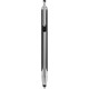 Penna a sfera con touch screen in metallo e plastica nera personalizzata B11198N