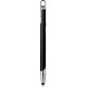 Penna a sfera con touch screen in metallo e plastica nera personalizzata B11198N