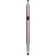 Penna a sfera con touch screen in metallo e plastica rosa personalizzata B11198RS