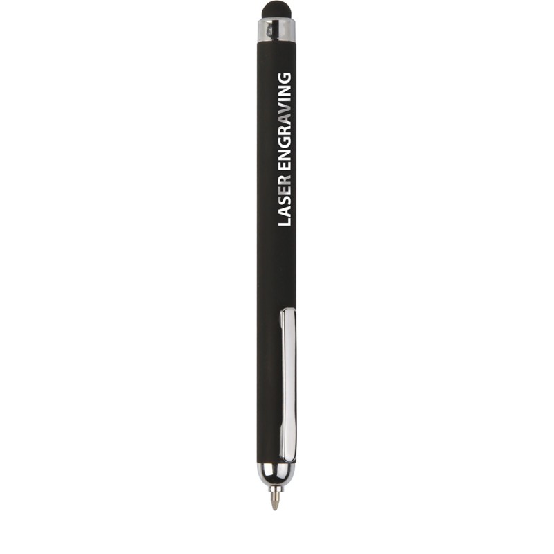 Penna a sfera con touch screen in metallo personalizzata B11149