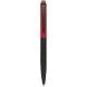 Penna a sfera con touch screen in metallo rossa personalizzata B11169R