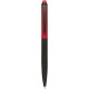 Penna a sfera con touch screen in metallo rossa personalizzata B11169R