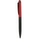 Penna a sfera con touch screen in metallo rossa personalizzata B11169R
