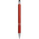 Penna a sfera con touch screen in metallo rossa personalizzata B11188R