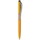 Penna a sfera con touch screen in plastica arancione personalizzata B11234A