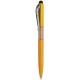 Penna a sfera con touch screen in plastica arancione personalizzata B11234A