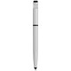 Penna a sfera con touch screen in plastica bianca personalizzata B11207B