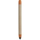 Penna a sfera con touch screen in plastica e cartone riciclato arancione personalizzata B11142A