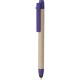 Penna a sfera con touch screen in plastica e cartone riciclato blu royal personalizzata B11142BL