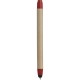 Penna a sfera con touch screen in plastica e cartone riciclato rossa personalizzata B11142R
