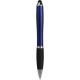 Penna a sfera con touch screen in plastica e metallo blu royal personalizzata B11193BL