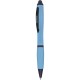 Penna a sfera con touch screen in plastica e metallo blu sky personalizzata B11170SK