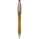 Penna a sfera con touch screen in plastica e metallo gialla personalizzata B11189G