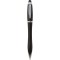 Penna a sfera con touch screen in plastica e metallo nera personalizzata B11189N