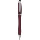 Penna a sfera con touch screen in plastica e metallo rossa personalizzata B11189R