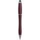 Penna a sfera con touch screen in plastica e metallo rossa personalizzata B11189R