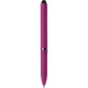 Penna a sfera con touch screen in plastica fucsia personalizzata B11230FU