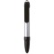 Penna a sfera con touch screen in plastica grigia personalizzata B11185GR