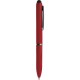 Penna a sfera con touch screen in plastica rossa personalizzata B11230R