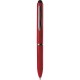 Penna a sfera con touch screen in plastica rossa personalizzata B11230R